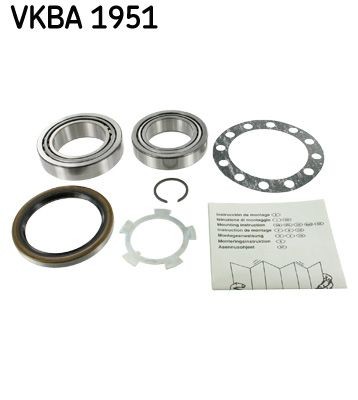 Kit cuscinetto ruota SKF VKBA 1951 SKF VKBA 1951 Cuscinetto mozzo TOYOTA HIACE 2006