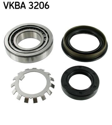 Kit cuscinetto ruota SKF VKBA 3206 SKF VKBA 3206 Cuscinetti ruota posteriore e anteriore Nissan NAVARA 2004