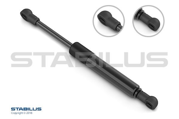STABILUS Amortecedor de tirante, sistema de injecção 326989 Cabo do acelerador STABILUS Peugeot 207 326989