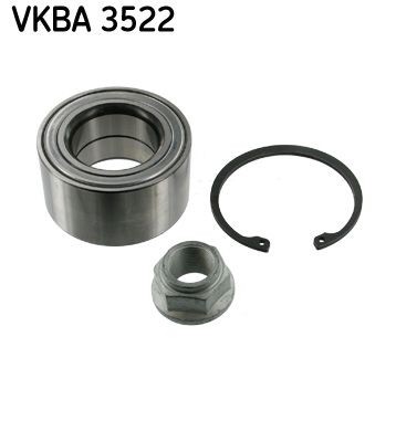 SKF Kit de roulement de roue VKBA 3522 SKF VKBA 3522 Roulement de roue Mercedes ML W163 à un prix avantageux