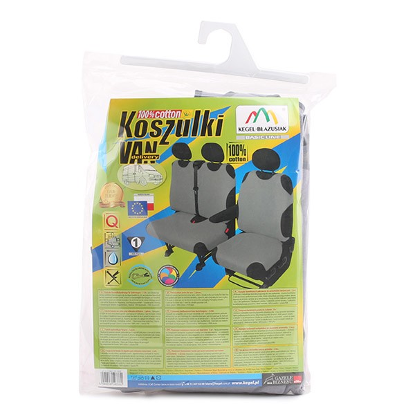 KEGEL T-paidan istuinsuojat Edessä, DV 1 + 2 Opel Movano Van x70 lisävarusteet KEGEL 5-1067-253-3020