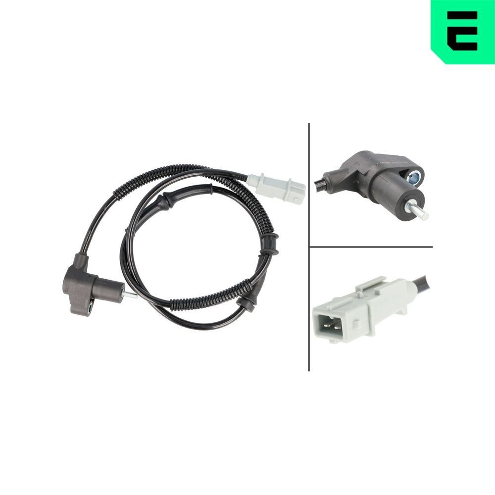 OPTIMAL Snímač počtu otáčok kolesa 06-S849 Čidlo abs CITROËN OPTIMAL 06-S849