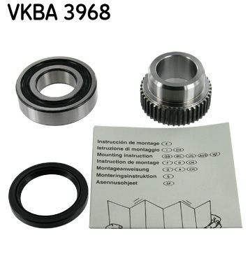 SKF Kit cuscinetto ruota VKBA 3968 SKF VKBA3968 Mozzo ruota Seat RITMO originali