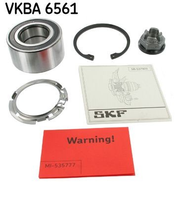 SKF Riteņa rumbas gultņa komplekts VKBA 6561 Riteņa rumba SKF Dacia SANDERO VKBA 6561