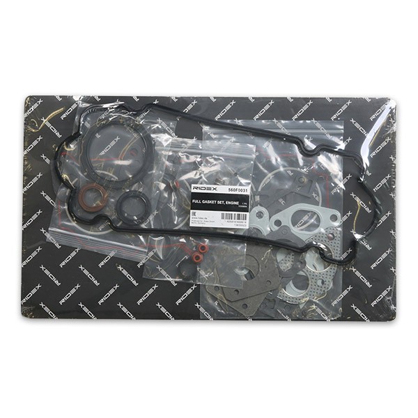 RIDEX Hel packningssats, motor 560F0031 560F0031 RIDEX hel packningssats motor PEUGEOT 406