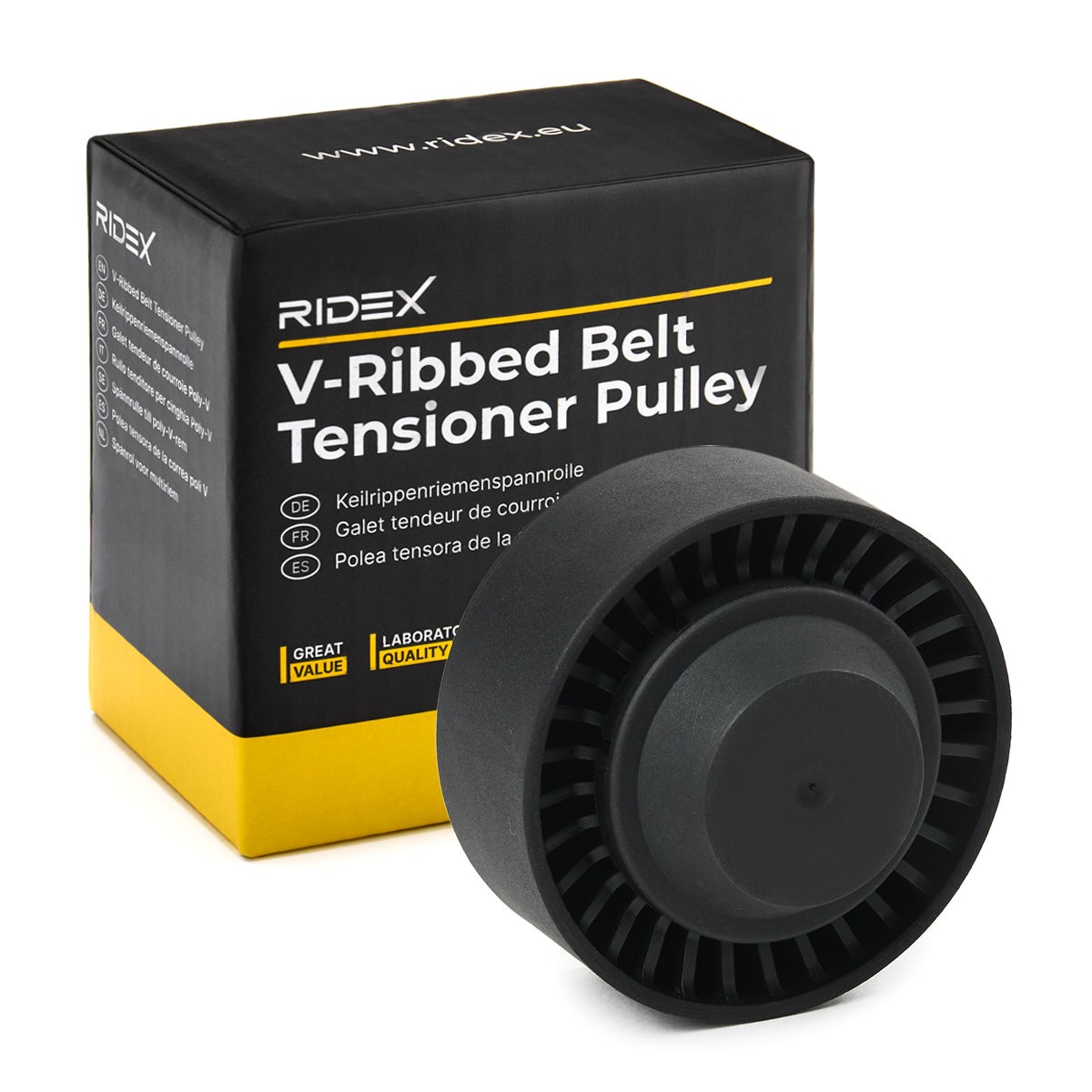 RIDEX Polia de desvio / de guia, correia trapezoidal estriada 312D0030 312D0030 Polia de desvio RIDEX CHRYSLER SEBRING