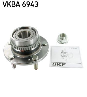 SKF Hjullagersats VKBA 6943 VKBA 6943 Hjullager SKF HYUNDAI ACCENT