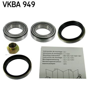 SKF Kit cuscinetto ruota VKBA 949 SKF VKBA 949 Cuscinetti ruota Mazda 323 III (BF) originali prezzo