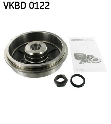 SKF Bremsetromle VKBD 0122 VKBD 0122 Bremsetromler HONDA PRELUDE SKF