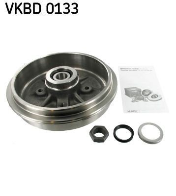 SKF Bremsetromle VKBD 0133 Bremsetromler SKF PRELUDE VKBD 0133 billig