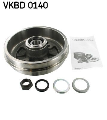 SKF Bremsetromle VKBD 0140 VKBD 0140 Bremsetromler SKF HONDA PRELUDE
