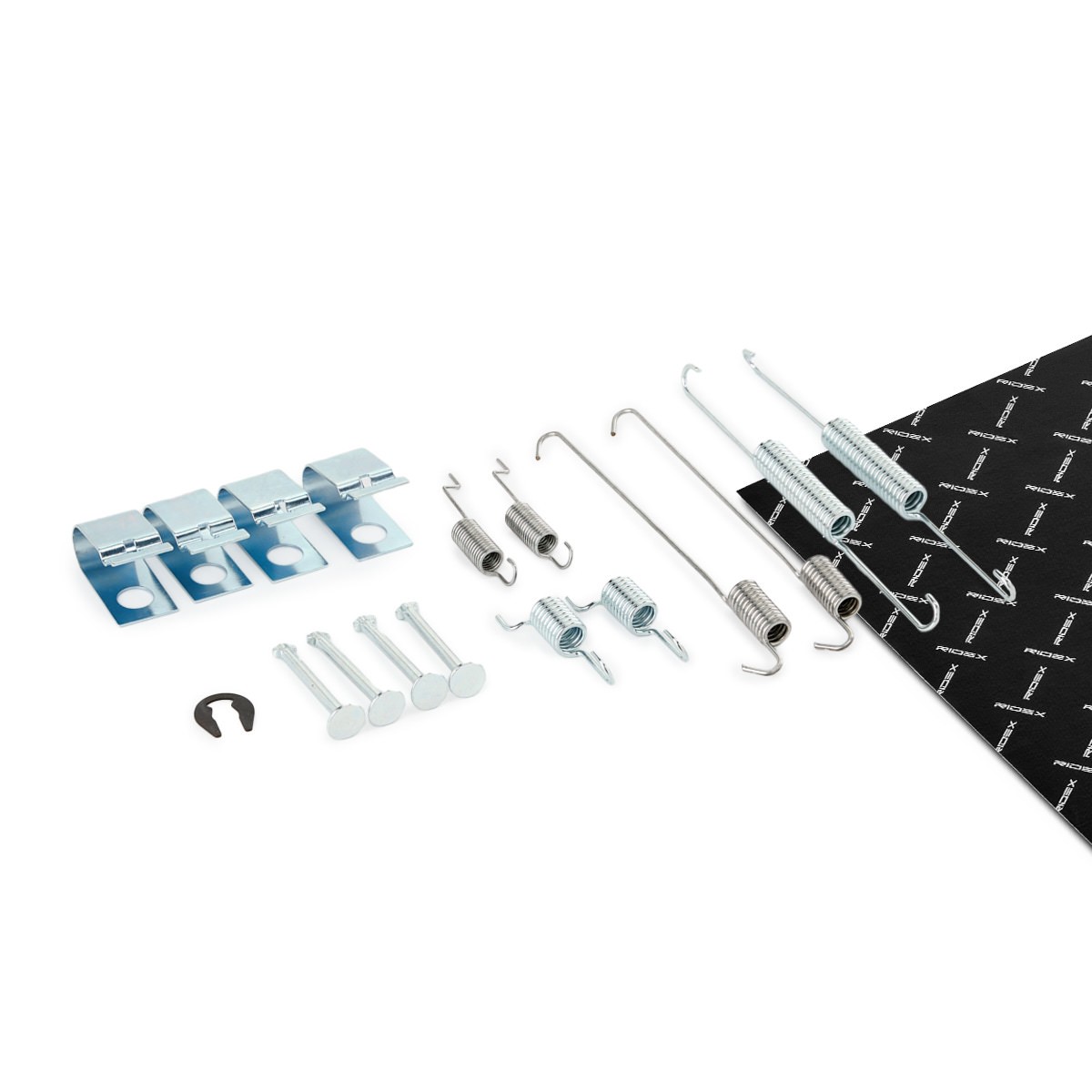 RIDEX Piederumu komplekts, Bremžu loki 1502A0033 1502A0033 Piederumu komplekts bremžu loki SUZUKI SJ 410 RIDEX
