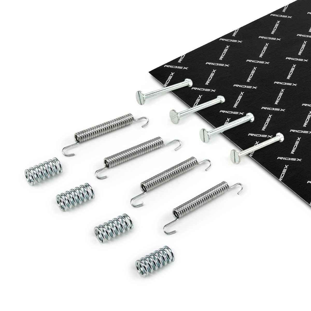 RIDEX Kit accessori, Ganasce freno 1502A0055 1502A0055 Kit di accessori per ganasce freno RIDEX CHEVROLET LACETTI costo