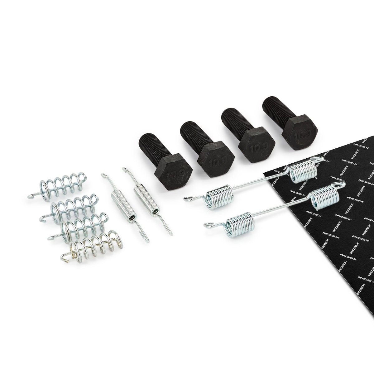 RIDEX Tilbehørssæt, bremsebakker 1502A0120 1502A0120 Tilbehørssæt bremsebakker MERCEDES-BENZ G-klasse RIDEX
