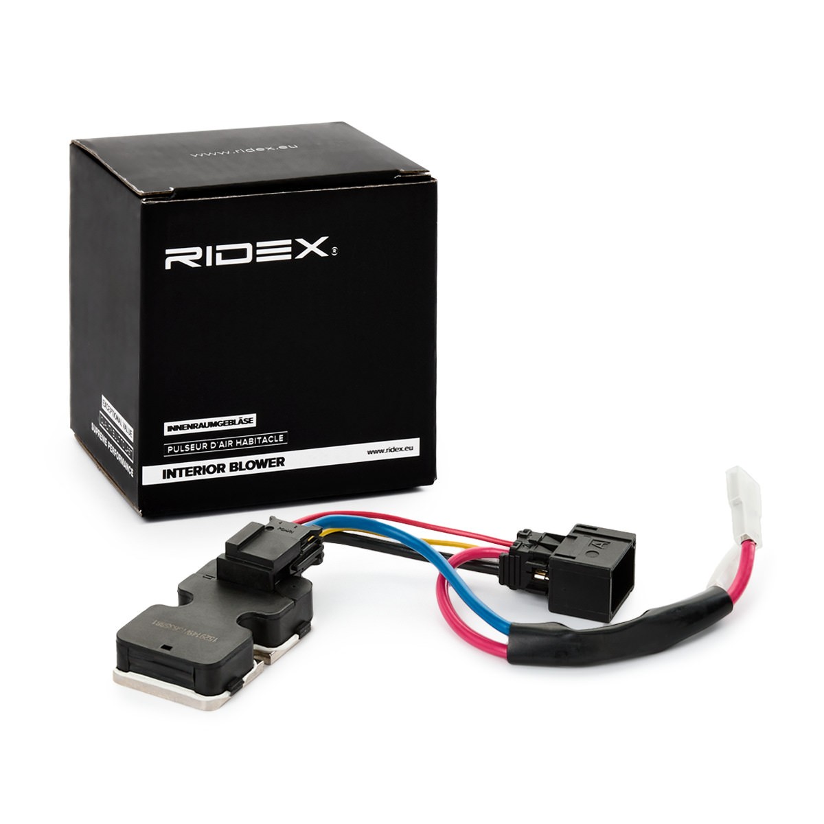 RIDEX Fläktmotstånd 1385C0121 1385C0121 RIDEX värmereglage Mercedes GLB