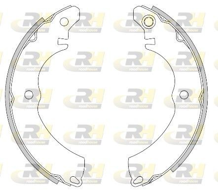 ROADHOUSE Bromsbacksats 4291.00 4291.00 ROADHOUSE Bromsbackar Alfa Romeo