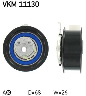 SKF Spanrol, distributieriem VKM 11130 SKF VKM 11130 Spanrol, tandriem VW Bora Variant goedkoop