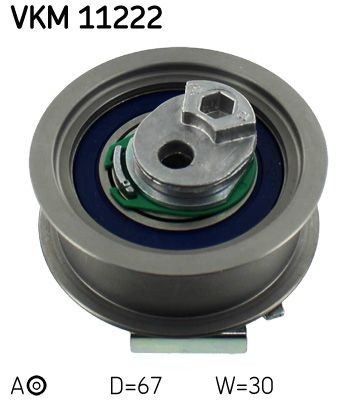 SKF Strammehjul, registerreim VKM 11222 SKF VKM 11222 Strammerull, tannrem Audi TT Roadster originale pris