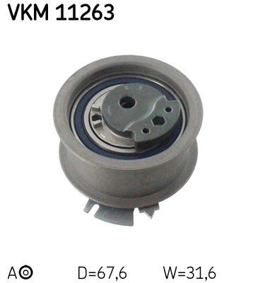 SKF Rullo tenditore, cinghia dentata VKM 11263 VKM 11263 costo Rullo tenditore, cinghia dentata SKF Volkswagen SHARAN