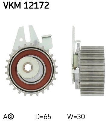 SKF Rolo tensor, correia dentada VKM 12172 SKF VKM 12172 Rolo tensor, correia dentada Fiat Marea Weekend a um preço acessível