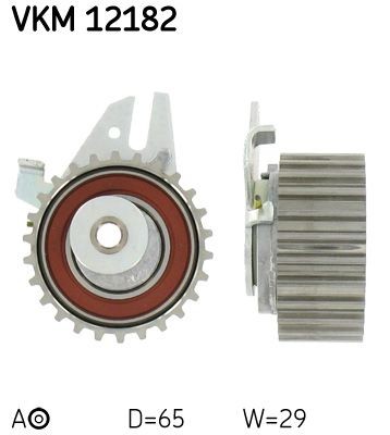 SKF Spanrol, distributieriem VKM 12182 SKF VKM 12182 Spanrol, tandriem Fiat Marea Weekend goedkoop
