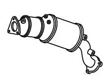 VEGAZ Roetfilter (DPF) AK-870SIC Chevrolet ORLANDO Uitlaatgasfilter VEGAZ AK-870SIC