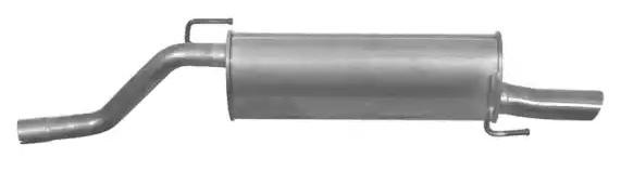 Rear silencer VEGAZ ALS-188IMA VEGAZ ALS-188IMA 2008 ALFA ROMEO MITO exhaust silencer replacement