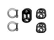 VEGAZ Σετ τοποθέτησης, σύστημα εξάτμ. CA-63 Σετ τοποθ καταλύτης VEGAZ Citroën C5 CA-63