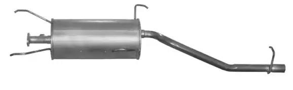 VEGAZ Πίσω σιλανσιέ DIS-51IMA VEGAZ DIS-51IMA Σύστημα εξάτμισης Ape Calessino 2008