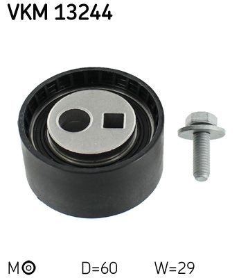 SKF Strammehjul, registerreim VKM 13244 SKF VKM13244 Strammerull, tannrem Starlet P 6 pris