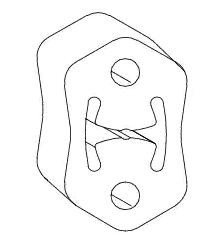 VEGAZ Gummistriper, eksosanlegg HOG-119 VEGAZ HOG-119 Gummistriper, eksosanlegg City GM pris