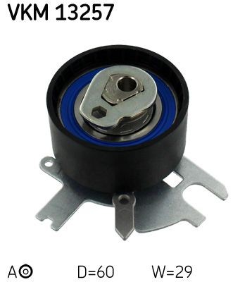 SKF Strammehjul, registerreim VKM 13257 SKF VKM 13257 Strammerull, tannrem Peugeot hva koster originale