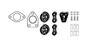 VEGAZ Asennussarja, pakoputkisto MIA-81 VEGAZ MIA-81 Asennussarja, pakoputkisto