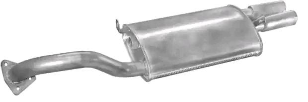 VEGAZ Bakre eksospotte MIS-92 Lyddemper eksos VEGAZ GRANDIS MIS-92 billige