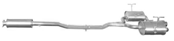 VEGAZ Bakre ljuddämpare MOS-234IMA VEGAZ MOS-234IMA Bakre ljuddämpare Mini Roadster R59 universal och sport