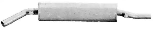 VEGAZ Rear silencer MS-6IMA VEGAZ MS-6IMA genuine Mercedes X164 exhaust silencer price
