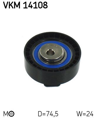 SKF Pingutusrull, Hammasrihm VKM 14108 Pingutusrull, hammasrihm SKF KA VKM 14108 odav
