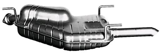 VEGAZ Πίσω σιλανσιέ OS-426EBER VEGAZ OS-426EBER Καζανάκι εξάτμισης Opel Vectra B CC τιμες