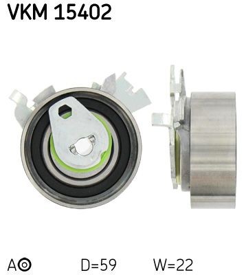 SKF Spanrol, distributieriem VKM 15402 VKM 15402 Spanrol, tandriem SKF OPEL KADETT