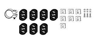 VEGAZ Montageset, uitlaatsysteem SBA-31 Uitlaat Saab 900 Combi: Montageset, uitlaatsysteem VEGAZ SBA-31