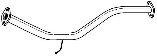 Tuyau d'échappement VEGAZ TR-226 VEGAZ TR-226 Ligne d'échappement TOYOTA AURIS 2018