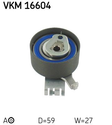 SKF Strammehjul, registerreim VKM 16604 Strammerull, tannrem SKF Subaru LEONE VKM 16604