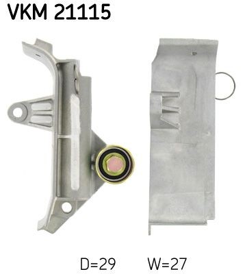 SKF Tendicinghia, Cinghia dentata VKM 21115 SKF VKM 21115 Tendicinghia, cinghia dentata VW Golf 6 Cabrio originale prezzo