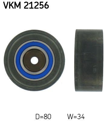 SKF Ohjainrulla, hammashihna VKM 21256 SKF VKM 21256 Mitsubishi Outlander 2 ohjainrulla, hammashihna hinta