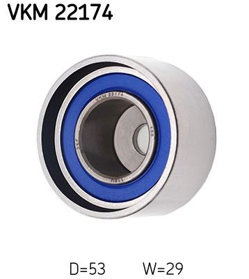 SKF Geleiderol, distributieriem VKM 22174 Geleide rol / omdraairol getande riem SKF 75 VKM 22174 goedkoop