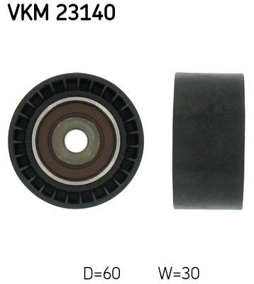 SKF Løpehjul VKM 23140 VKM 23140 Styrerulle-kilerem tannrem VOLVO C30 SKF