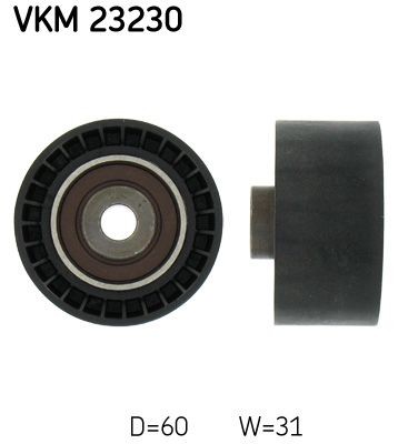 SKF Medløberhjul, tandrem VKM 23230 Medløberhjul, tandrem SKF Nissan NV400 VKM 23230