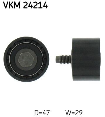 SKF Seade- / juhtrull, hammasrihm VKM 24214 Seade- / juhtrull, hammasrihm SKF TOURNEO CONNECT VKM 24214 odav