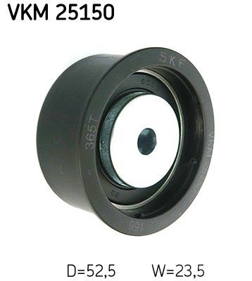 SKF Umlenkrolle, Zahnriemen VKM 25150 Umlenk- / Führungsrolle, Zahnriemen SKF CAPRICE CLASSIC VKM 25150 günstig