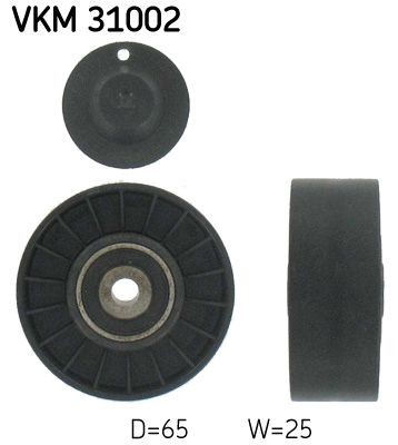 SKF Seade- / juhtrull, soonrihm VKM 31002 Juhtrull SKF Audi A4 VKM 31002